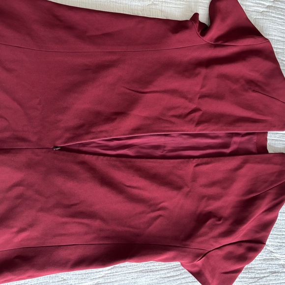 Elegant Burgundy Theory Dress – A Perfect Choice for a Chic Look - Picture 6 of 7